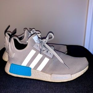 Boys Adidas NMDs Reflective